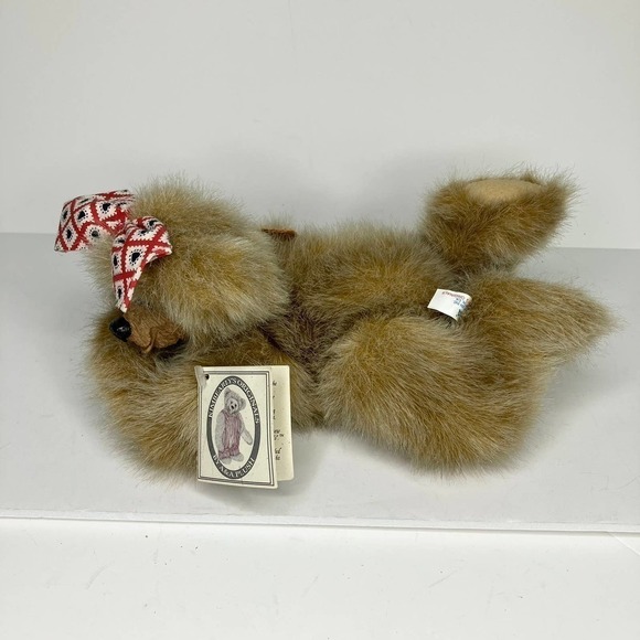 KIMBEARLYS Originals Chelsea Bear Jointed 12" Plush Resin Face Collectible 19023 - Picture 8 of 16